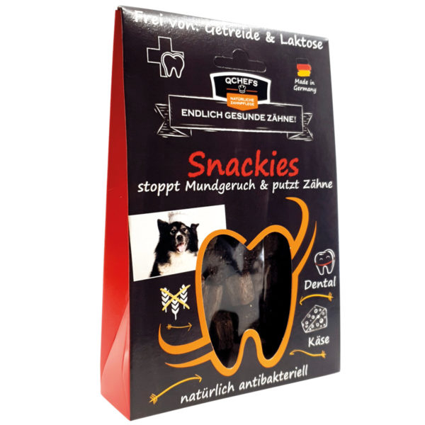 Zahnpflege Hund - mit "Snackies" von Qchefs