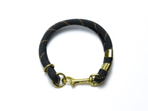 Ein Kletterseil Halsband "Bosse" von Ropes Upcycled
