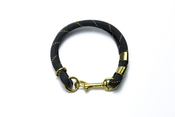 Ein Kletterseil Halsband "Bosse" von Ropes Upcycled