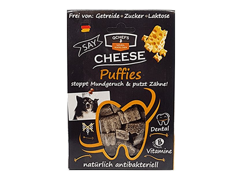 Puffies von Qchefs Hundesnacks aus Käse • UNIQUE DOG