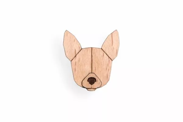 brosche chihuahua bewooden