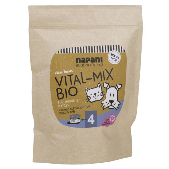 Superfood für Hunde und Katzen Vital-Mix Bio von napani