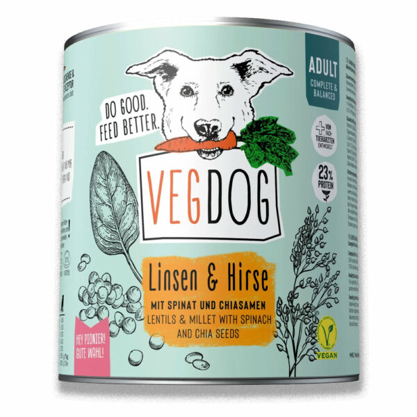 Veganes Hundefutter von VEGDOG - Adult 800 g