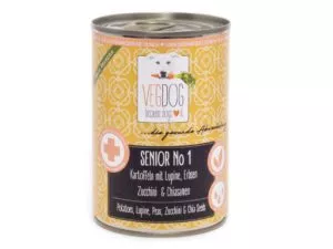 Vegane Hundeernährung SENIOR No 1 von Vegdog