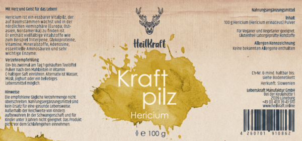 Hericium für den Hund - Heilpilze von "Heilkraft"