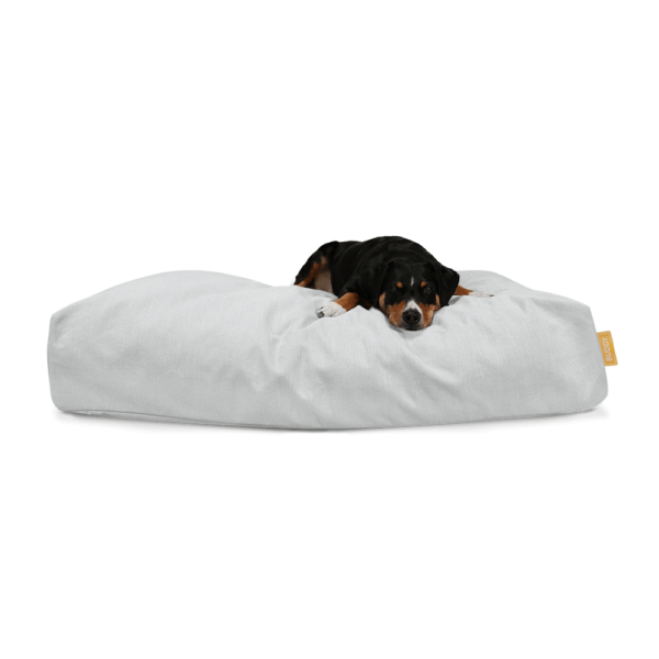 BUDDY Hundebett STONE - hellgrau