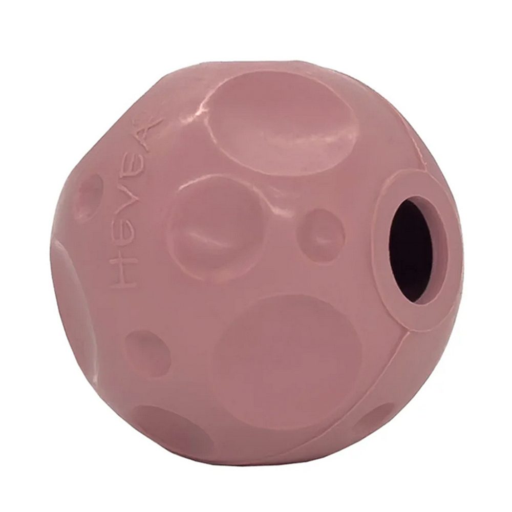 Spielball für Hunde aus Naturkautschuk in Altrosa - plastikfrei, frei von Zusätzen