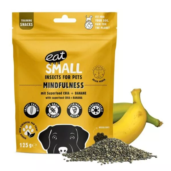 Hundeleckerli Insekten: Mindfulness von EAT SMALL