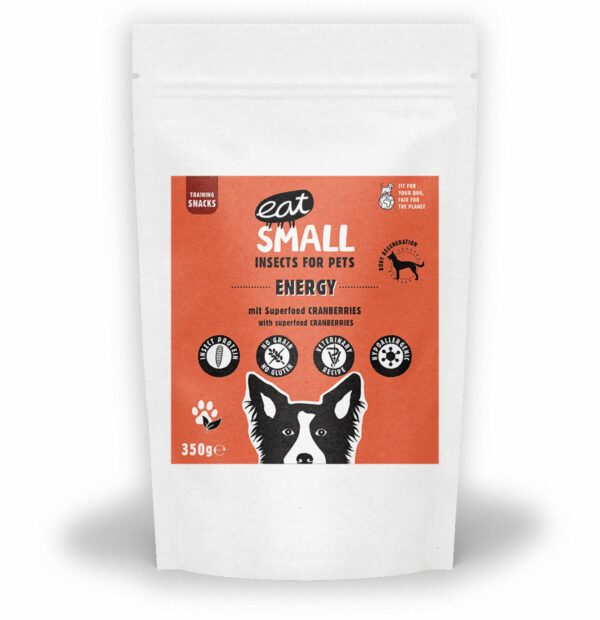 Insekten Snack für Hunde: Energy 350 g