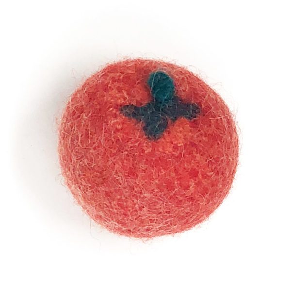 Hundespielzeug aus Naturmateriaien: Tomate von UNIQUE DOG