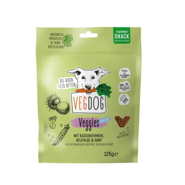 Vegane Hunde Leckerli VEGDOG Veggie Skincare