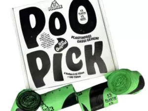Hundekotbeutel plastikfrei von Poopick (120 Stück pro Packung)