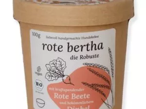 Vegane Hundekekse "Rote Bertha"