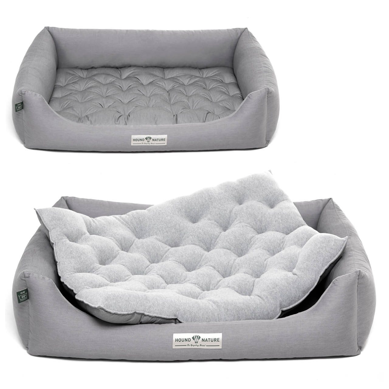 Hundebett waschbar und orthopädisch "Zürich" von Hound & Nature