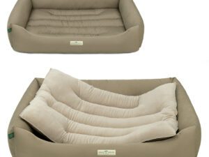 Weiches Hundebett "Luzern" von Hound and Nature in Beige
