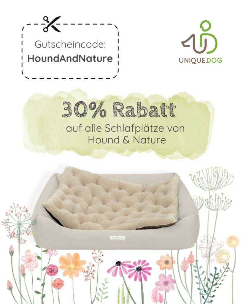 30 % Rabatt auf alle Hundeschlafplätze von Hound and Nature